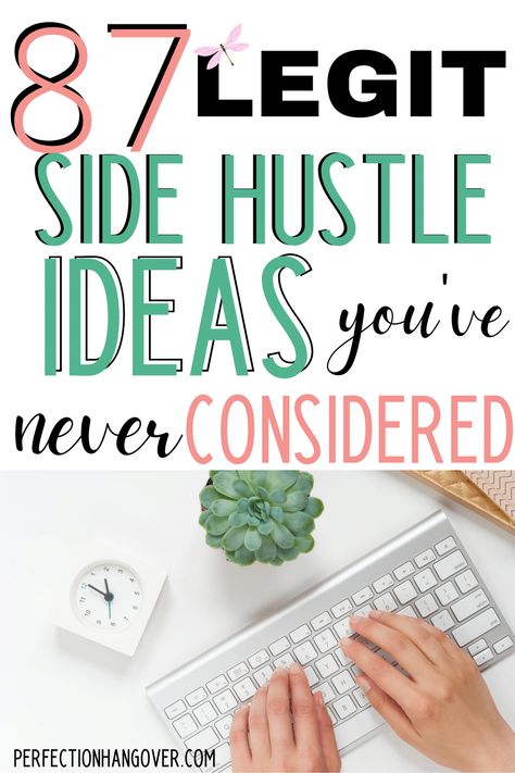 Best Side Hustles, Online Side Hustles, Ideas To Make Money, Simple Budget, Online Side Hustle, Side Money, At Home Jobs, Earn More Money, Earn Extra Money