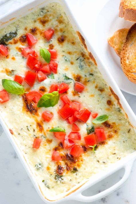 How to Make Baked Cheese Dip Baked Cheese Dip Recipes, Baked Cheese Dip, Basil Dip, Vegetable Dip Recipe, Cheese Dip Recipe, Vegetable Dip, Cheese Dip Recipes, Basil Recipes, Italian Vegetables