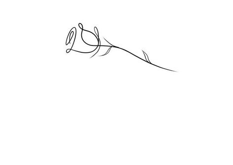 Rose Tiny Tattoo, Rose One Line Drawing, Rose With Date Tattoo, Line Art Rose Tattoo, Single Line Rose Tattoo, One Line Rose Tattoo, Rose Line Tattoo, Delicate Rose Tattoo, Minimalist Rose Tattoo