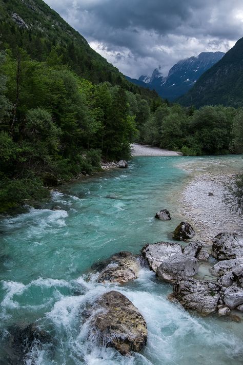 Soca Valley, Triglav National Park, Slovenia Travel, Julian Alps, Waterfall Hikes, Drive Through, Water Me, Suspension Bridge, Green Landscape