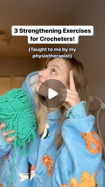 Hand Pain, Wish Me Luck, Crochet Tips, Strengthening Exercises, Crochet Shawls, Crochet Inspiration, Be Successful, A Doctor, Crochet Art