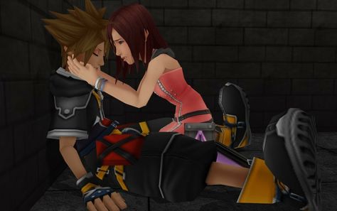 Sora X Kairi, Sora Kairi, Kairi Kingdom Hearts, Sora And Kairi, Kh 3, Funny Pick, Picture Editing, Sora Kingdom Hearts, Kingdom Hearts Art