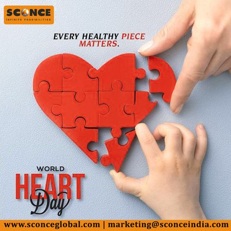 A healthy heart wants a healthy world. On this World Heart Day, Step Forward to Keep Your Heart Healthy to Live a Happy Life. Sconce Global Wishing You All A Happy World Heart Day. #WorldHeartDay #WorldHeartDay2023 #HeartDay #HeartDay2023 #happylife #Health #Healthy #HeartBeat #HeartDiseaseAwareness #HealthyHearts #HealthyLife #HealthyLiving #HeartDay #LoveYourHeart #HealthyHeart #HealthyLifeStyle #SconceGlobal World Heart Day Creative Poster, Heart Day Creative Ads, World Heart Day Creative Ads, Heart Day Creative, Healthcare Ads, Heart Health Awareness, Health Ads, Valentines Day Bulletin Board, World Heart Day