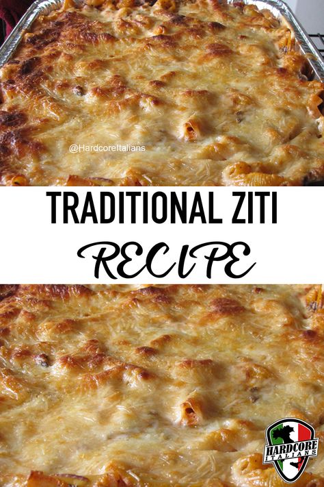 Baked Ziti With Ricotta, Baked Ziti With Sausage, Italian Recipes Appetizers, Ziti Recipe, Ziti Recipes, Baked Ziti Recipe, Chicken Breast Recipes Baked, Recipes Italian, Italian Dinner Recipes