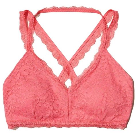 Hollister Strappy Lace Bralette With Removable Pads ($17) ❤ liked on Polyvore featuring intimates, bras, pink, lace bralette bra, lace bra, lace halter bra, strappy bras and halter tops Bras Pink, Halter Neck Bra, Pink Halter Top, Lace Halter Top, Lacy Bra, Pink Lace Bra, Strap Bra, Halter Bra, Strappy Bra