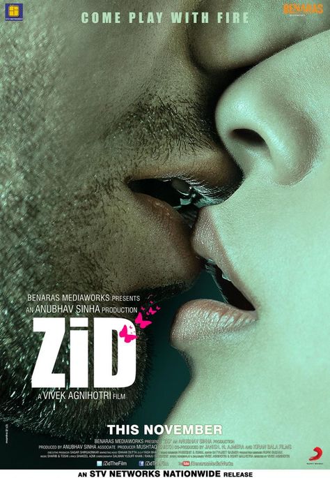 ZiD [] [2014] [] Zid Movie, Movies 2014, Bollywood Posters, Music Web, Hindi Movie, Mp3 Song Download, Bollywood Movie, Movie Songs, Hindi Movies