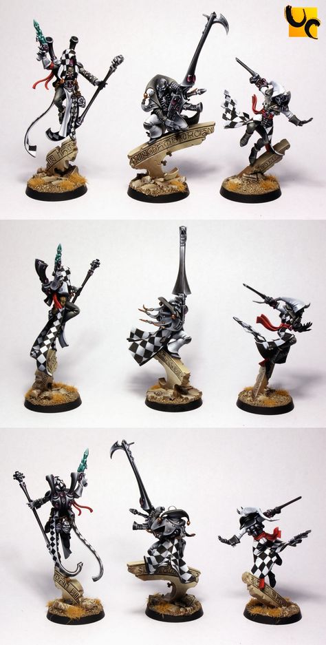 Harlequin Lords Harlequin 40k Art, Warhammer 40k Harlequin, Harlequins 40k Paint, Eldar Conversion, Aeldari Harlequin, Harlequin 40k, Warhammer Harlequin Art, Eldar Harlequin, Warhammer Harlequin