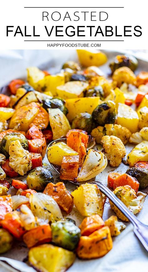 Fall Vegetables Recipes, Thanksgiving Vegetable Sides, Roasted Fall Vegetables, Thanksgiving Vegetables, Fall Veggies, Roasted Vegetable Recipes, Fall Vegetables, Roasted Vegetable, Veggie Side Dishes