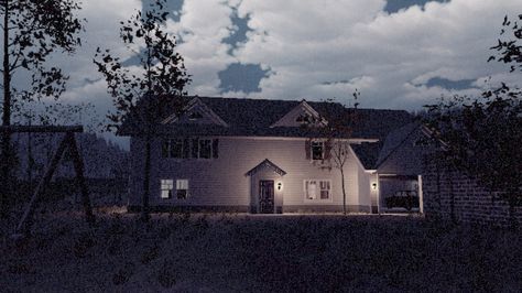 Kate's House from Slender: The Arrival by GamerLunaHorror2 Slender Mansion, Slender The Arrival, Games Aesthetic, Desired Reality, Slender Man, Marble Hornets, Horror Games, Indie Horror, Slenderman