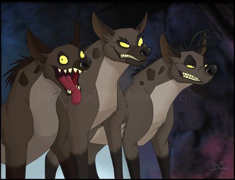 Day 8 favorite villain i dont really have one soo hyenas are pretty funny Hyenas From Lion King, Hyena Lion King, Hyena Tattoo, Lion King Images, Lion King Musical, Lion King Timon, Super Princess Peach, World Book Day Costumes, The Lion King 1994