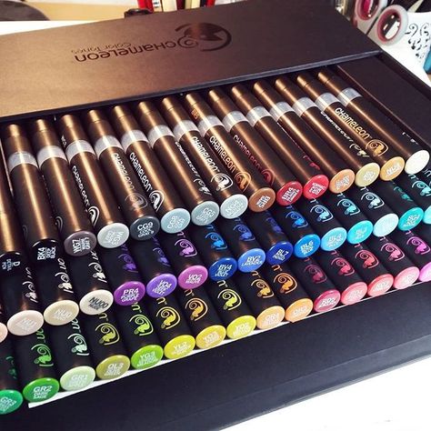 A new world of Colors ready to rock the paper ♡♡♡ #chameleon #chameleonpens #marker Chameleon Markers, A New World, World Of Color, Watch Faces, New World, Markers, Art Supplies, Pen, Instagram Photos