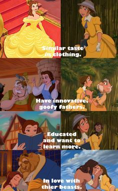 The similarities of Disney's Jane and Belle. Are they more than coincidence? Click link to read a cool theory I found. Disney Jane, Disney Princess Memes, Disney Princess Funny, Disney Secrets, Disney Theory, Funny Disney Memes, Disney Princess Quotes, Funny Disney Jokes, Funny Disney