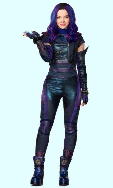 Mal Halloween Costume, Mal Descendants Costume, Mal Costume, Tv Characters Outfits, Descendants Pictures, Estilo Blair Waldorf, Mal Descendants, Descendants Costumes, Dr Facilier