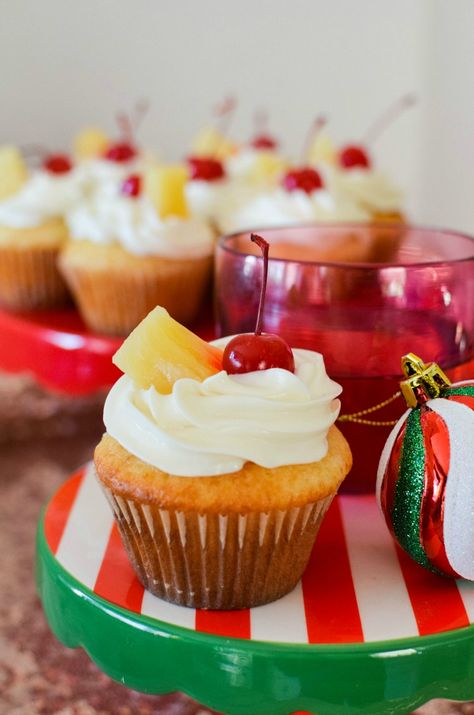 Love Pineapple Upside Down Cake but want something a bit easier to make? Check out these Pineapple Upside Down Inspired Cupcakes! Pineapple Upside Down Cupcakes, Pineapple Cupcakes, Pineapple Upside, Pineapple Upside Down Cake, Pineapple Upside Down, Starters Recipes, Upside Down Cake, Nutrition Recipes, Cupcake Recipes