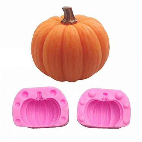 3D Pumpkin Silicone Mold - MoldFun Mini Pumpkin Mold for Candy, Baking, Cake Decoration, Soap Making, Chocolate, Candle, Clay Pumpkin Mold, Pumpkin Soap, Chocolate Humor, 3d Pumpkin, Chocolate Diy, Chocolate Candle, Making Chocolate, Baking Cakes Decoration, Baking Cake