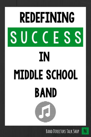 Are you a middle school band director? What is your definition of success? What motivates you as a music teacher? While trophies, superior ratings and recognition are great (and they certainly are), we can find ourselves in real trouble if that becomes our source of happiness. While building a successful band program is our ultimate goal, as it should be, we have a more important role to play and we don’t need a trophy to accomplish it either. Music Classroom Management, Band Rehearsal, Middle School Band, Piano Teaching Resources, High School Love, Band Teacher, Middle School Music, Band Director, Music Curriculum