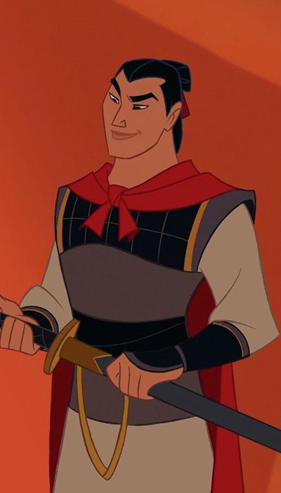 Mulan Widget, Li Shang Aesthetic, Shang Aesthetic, Lee Shang, 2d Disney, Disney Guys, Disney Dudes, Mulan Ii, Animation Pictures