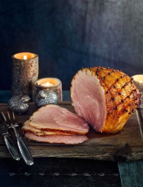 This super-sweet maple and honey roast gammon is the perfect gluten-free Christmas centrepiece Gammon In Coke, Honey Roast Gammon, Alice Levine, Roast Gammon, Honey Roast Ham, Gammon Recipes, Roast Ham, Laura Jackson, Christmas Centrepiece