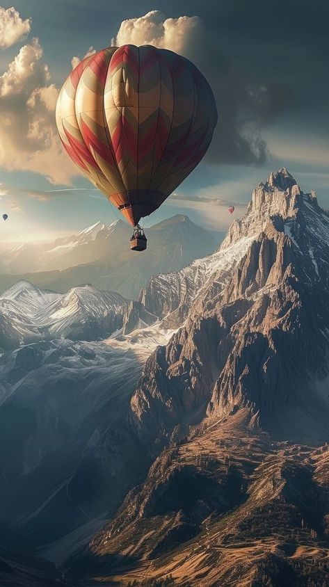 Photography of hot air balloon landscape aircraft mountain. | free image by rawpixel.com Hot Air Balloon Landscape, Hot Balloon, Download Free Images, Hot Air Balloon, Air Balloon, Free Image, Hot Air, Aircraft, Balloons