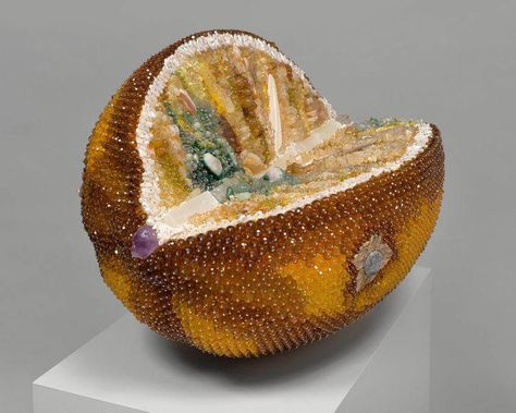 Kathleen Ryan, Rotten Fruit, Growth And Decay, Bio Art, Textile Sculpture, Organic Art, Gcse Art, Lemon Slice, High Art