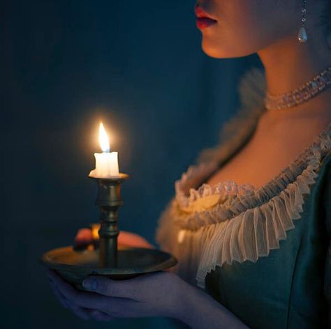 Burning candle photography