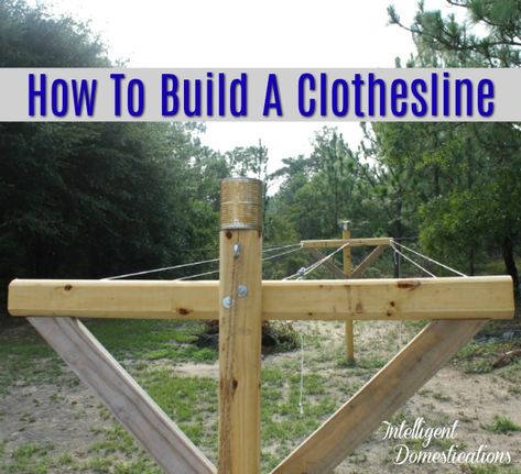 How To Build A Clothesline Clothesline Ideas Outdoor, Clothesline Ideas, Outdoor Clothes Lines, Clothesline Diy, Helpful Things, Washing Line, Line At, Easy Easter, Clothes Line