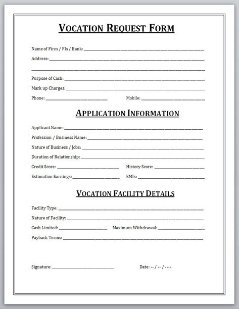 Vacation Request Form | Free Word Templates Leave Form, Vacation Template, Oil Rig Jobs, Identity Card Design, Broken Iphone, Kip Moore, Shopping Pictures, Dental Jokes, Itunes Card