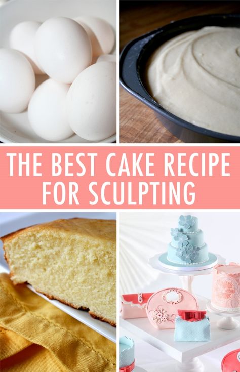 A Great Cake Recipe for Sculpting Best Cake Recipe, Cake Recipe For Decorating, Cake Sculpting, Cakes To Make, Cake Delicious, Sculpted Cakes, Best Cake, Best Cake Recipes, Cake Business