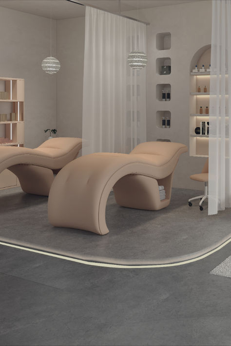 📌Cushion would be thicker, more supportive and comfortable. 📌The overall height will also be increased by 5~8cm to facilitate the movement of technicians. @BeNoravo lash bed Aesthetician Room, Suite Decor, Lash Bed, Lash Studio, Pink Theme, Pink Themes, Beauty Store, Ergonomics Design, Discount Code