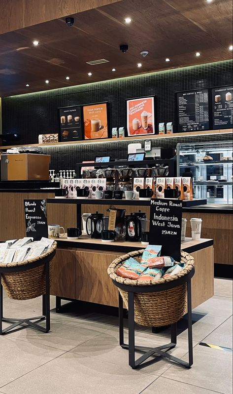 Starbucks Coffee Shop Design, Starbucks Interior Aesthetic, Starbucks Shop Aesthetic, Starbucks Cafe Interior, Cafe Starbucks Aesthetic, Starbucks Interior Design, Cycling Cafe, Starbucks Interior, Tiny Bakery