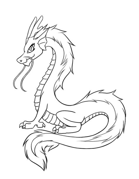 Realistic Dragon Coloring Pages | Free Printable Dragon Coloring Pages For Kids Chinese Dragon Drawing, Easy Dragon Drawings, Dragon Coloring Pages, Realistic Dragon, Dragon Coloring, Dragon Coloring Page, Cartoon Dragon, Dragon Sketch, Easy Coloring