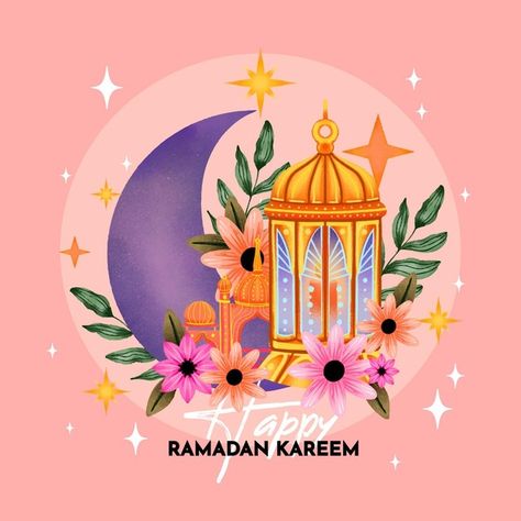 Ramadan Kareem, Eid Mubarak, Ramadan, Graphic Resources, Flowers, Design