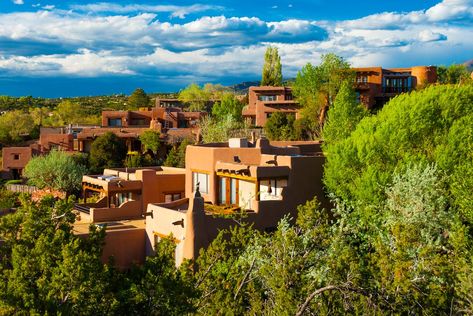 Santa Fe, NM | 2019 10 Best Affordable Honeymoon Spots in the US | Livability Best Winter Vacations, Affordable Honeymoon, Small Cities, Best Holiday Destinations, Honeymoon Spots, Sante Fe, Cultural Architecture, Spring Trip, Plaza Hotel