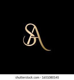 A S Initials Logo, A S Logo Design Letter, As Logo Design Letters, As Letter Logo, Logo Lashes Ideas, S And A Letters Love, S Logo Design Ideas, Sa Logo Design, A S Logo