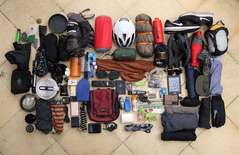 Bike Packing List, Cycling Gear Organization, Bikepacking Gear List, Bike Packing Gear, Backpack Hunting, Bike Touring Gear, Bikepacking Gear, Bicycle Camping, Bike Packing