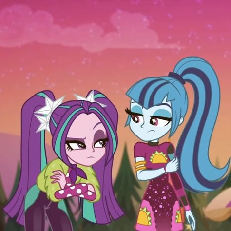 Aria Blaze, Sonata Dusk, Equestrian Girls, Equestria Girl, My Little Pony Characters, My Little Pony Drawing, Mlp Equestria Girls, Sunset Shimmer, Mlp Pony