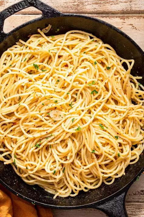 Midnight Pasta Recipe (5 Ingredients, 25 Minutes) Midnight Pasta Recipe, Minimal Ingredient Pasta Recipes, Midnight Pasta, Chef John Recipes, Chef John, Recipes Pasta, Italian Dinner, Pasta Noodles, 5 Ingredient