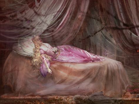 SLEEPING BEAUTY, Olena Vecchia Pittura on ArtStation at https://www.artstation.com/artwork/1nqwPe Sleeping Princess Aesthetic, Sleeping Princess, The Sleeping Beauty, Sleeping Beauty Bedroom, Sleep Painting, Sleeping Beauty Bed, Aesthetic Sleeping Beauty, Vintage Sleeping Beauty, Sleeping Beauty Painting