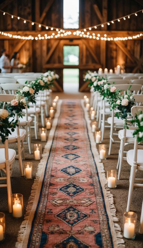 Wedding church aisle