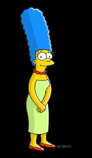 Marge Simpsons Drawings, March Simpson, Bart Lisa And Maggie, Strict Mom, Marge Simpsons, The Simpsons Characters, Simpsons Marge, Simpsons Party, Simpson Family