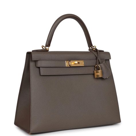 Hermes Kelly Sellier 28 Etain Epsom Gold Hardware – Madison Avenue Couture Hermes Kelly Sellier, Kelly Sellier, Watch Belt, Hermes Birkin 25, Hermes Birkin 30, Hermes Box, Birkin 25, Madison Avenue, Kids Bags