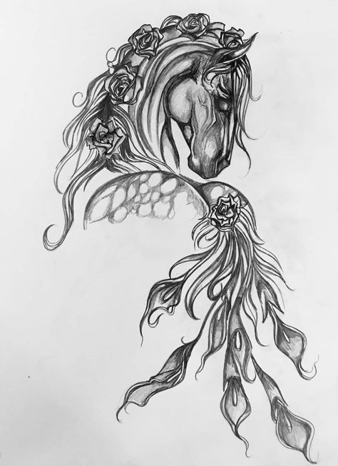 Back Horse Tattoo, Horse Lover Tattoo, Horse Forearm Tattoo, Horse Flower Tattoo, Horse Memorial Tattoo, Indian Horse Tattoo, Tat Placement, Horse Tattoo Ideas, Horse Tattoo Design