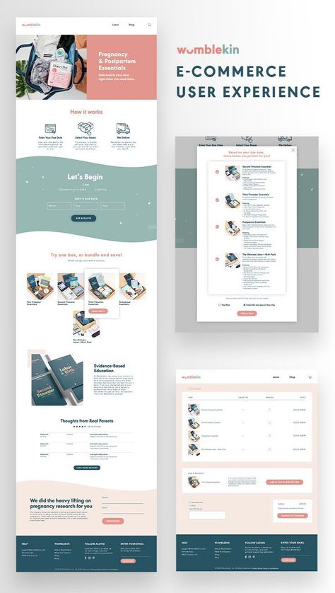 Ecommerce Newsletter Design, E Commerce Website Design Templates, Subscription Website Design, Ecommerce Email Design, Baby Website Design, Website Design E Commerce, Website Moodboard, E Commerce Website Design, E Commerce Design