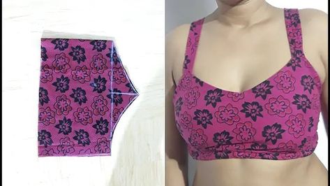 Bra Sewing Tutorial, Handmade Bra, Silk Thread Bangles Design, Bra Sewing Pattern, Projek Menjahit, Corset Sewing Pattern, Bra Sewing, Cotton Bra, Girls Dresses Sewing