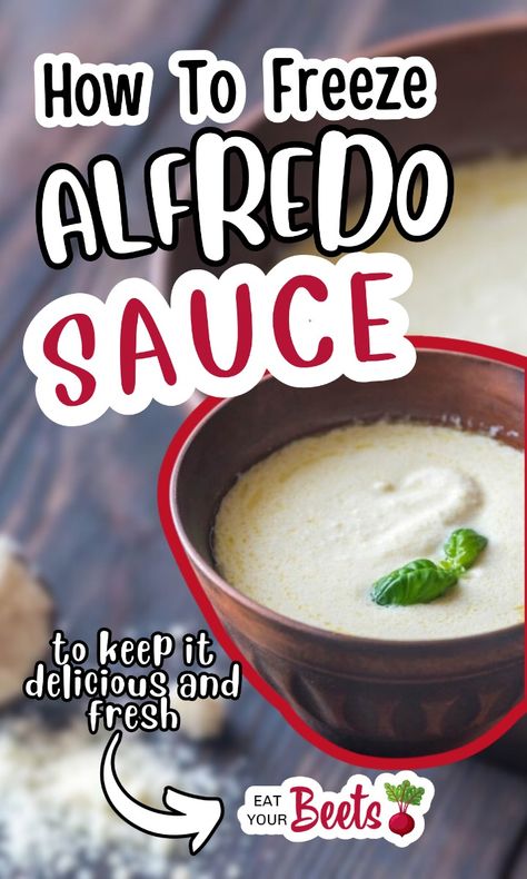 Alfredo sauce, with its creamy richness and signature flavor from Parmesan cheese, is a favorite for many pasta lovers. But what happens when you make too much or want to prepare some in advance? Can You Freeze Alfredo Sauce? The answer is yes, you can! Here’s how to freeze Alfredo sauce properly and ensure it remains as delicious as when it was first made. What Foods Can You Freeze, Can You Freeze Alfredo Sauce, How To Can Alfredo Sauce, Best Sauce For Chicken, Beets Recipes, Chicken Alfredo Sauce, Vegan Vegetable Recipes, Beetroot Recipes, Food Tutorials