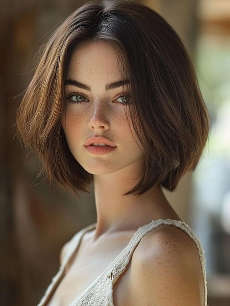 Layered Bob Haircut Ideas: Modern, Versatile Styles for Every Hair Type and Face Shape in 2024 Bob Haircut With Layers, Men Haircut Undercut, Colored Hair Extensions, Short Hair Bun, Layered Bob Haircuts, Plaits Hairstyles, Braids For Black Women, Hairstyles For Round Faces, Trending Haircuts