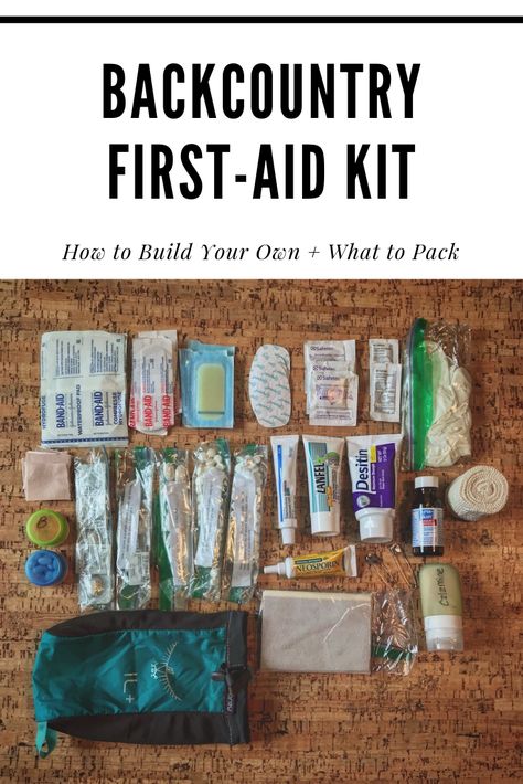 Diy First Aid Kit, Backpack Hiking, Hiking Essentials, Hiking Aesthetic, Thru Hiking, Backpacking Tips, Backpacking Gear, Winter Hiking, Hiking Tips