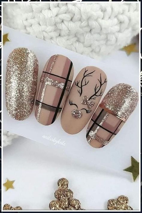 X Mas Nails Christmas Ideas, Fall Christmas Nail Designs, Nagel Design Winter, Holiday Nails Inspiration, Fall To Winter Nails, Christmas Nails Black And Red, Fall Holiday Nails, Fall/winter Nails, Xmas Nails Blue