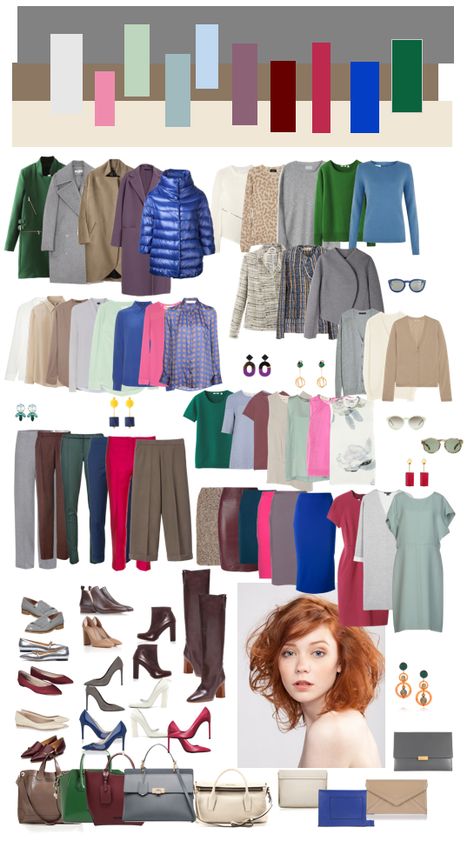 Redhead Wardrobe, Pale Redhead, Red Hair Looks, Office Wardrobe, Personal Color, Colourful Outfits, Fashion Colours, Colorful Fashion, Hair Looks