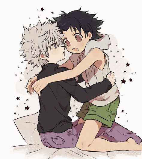 @ na8_06 #killua #gon #killugon #killuazoldyck #gonfreecss #hxh #hunterxhunter #hxhfanart Killua And Gon, Hunterxhunter Killua, Youtube Banner Backgrounds, Kushina Uzumaki, Hunter Anime, Bts Girl, Drawing Poses, Izuku Midoriya, Hunter X Hunter